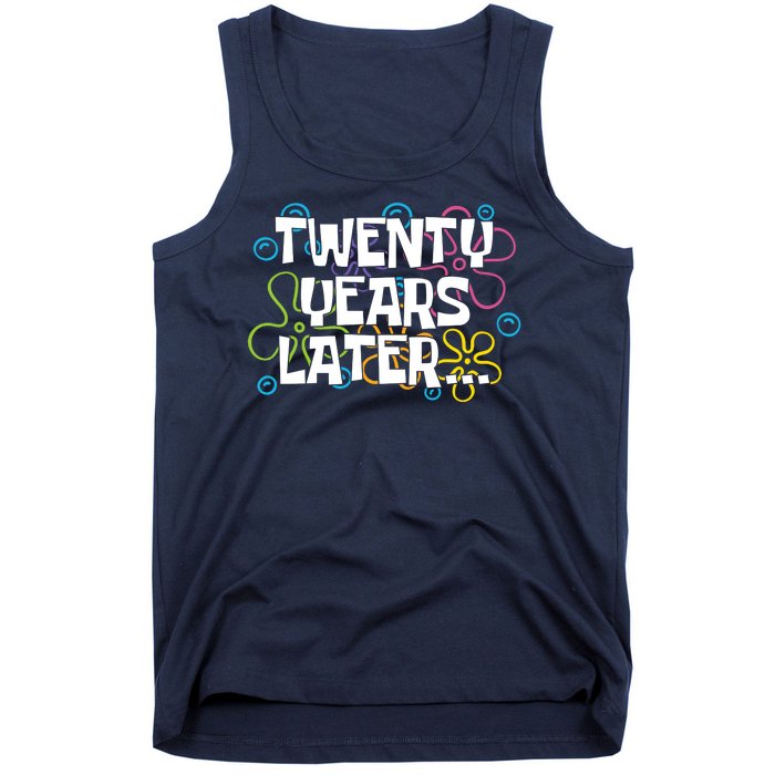 Twenty Years Later Funny 20th Birthday Gift Tank Top