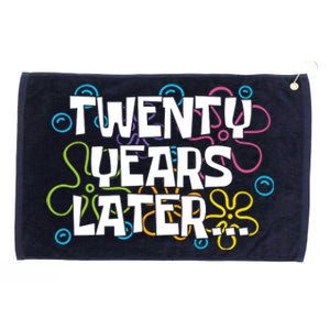 Twenty Years Later Funny 20th Birthday Gift Grommeted Golf Towel