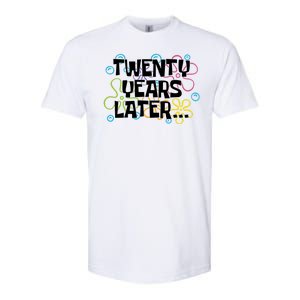 Twenty Years Later Funny 20th Birthday Gift Softstyle CVC T-Shirt