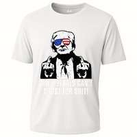 Trump You Liberals CanT Shoot For Shit Cooling Performance Crew T-Shirt