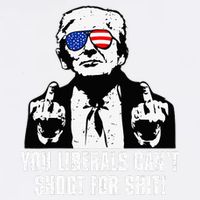 Trump You Liberals CanT Shoot For Shit Cooling Performance Crew T-Shirt