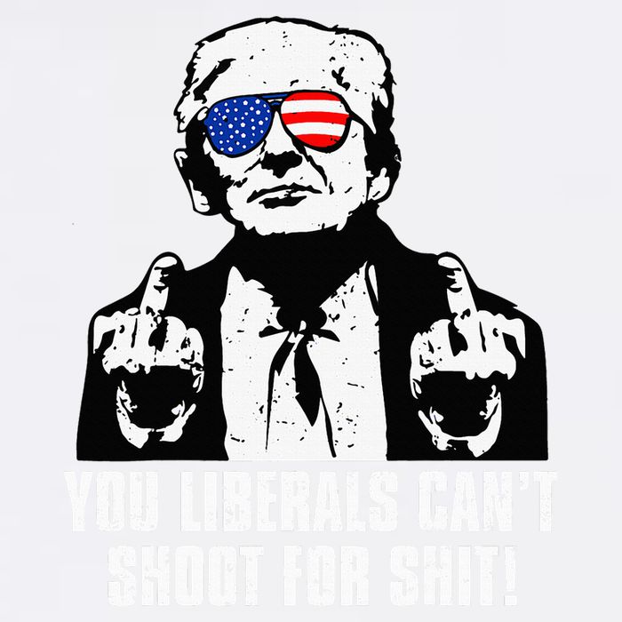 Trump You Liberals CanT Shoot For Shit Cooling Performance Crew T-Shirt