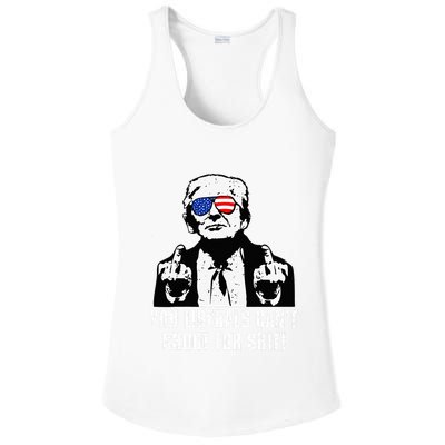 Trump You Liberals CanT Shoot For Shit Ladies PosiCharge Competitor Racerback Tank
