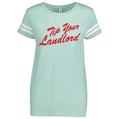 Tip Your Landlord Enza Ladies Jersey Football T-Shirt