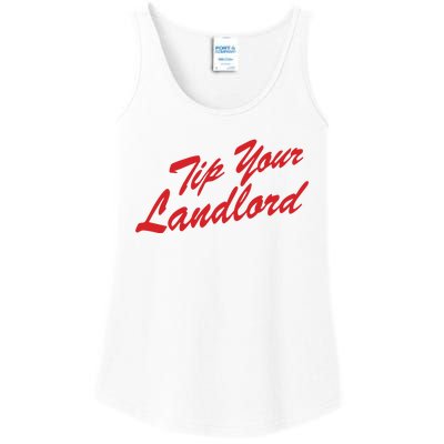 Tip Your Landlord Ladies Essential Tank