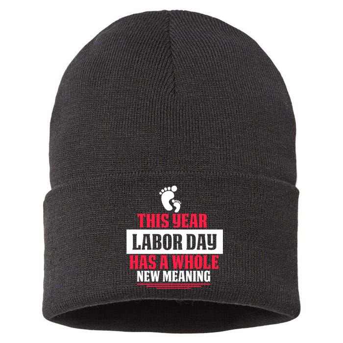 This Year Labor Day Has A Whole New Meaning Labor Day Gift Sustainable Knit Beanie