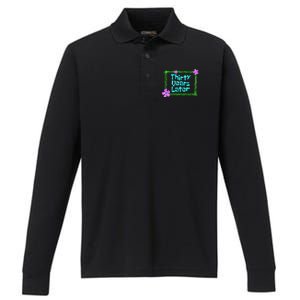 Thirty Years Later Funny 30 Year Old Birthday Party Performance Long Sleeve Polo