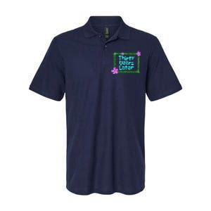 Thirty Years Later Funny 30 Year Old Birthday Party Softstyle Adult Sport Polo