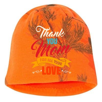 Thank You Mom For All Your Love Mothers Day Best Mom Ever Gift Kati - Camo Knit Beanie