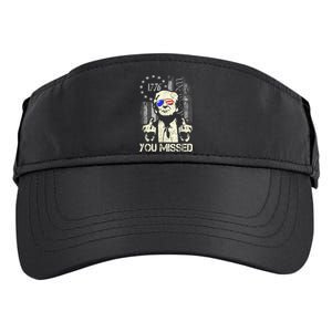 Trump You Missed Me Bitch Trump Shot Trump Supporters Adult Drive Performance Visor