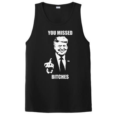 Trump You Missed Funny Trump 2024 PosiCharge Competitor Tank