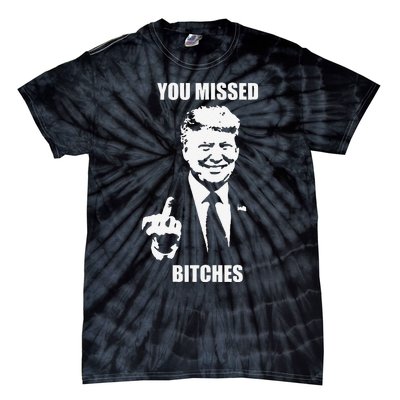 Trump You Missed Funny Trump 2024 Tie-Dye T-Shirt