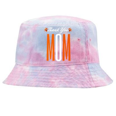 Thank You Mom Happy Fall Thanksgiving Mother Appreciation Great Gift Tie-Dyed Bucket Hat