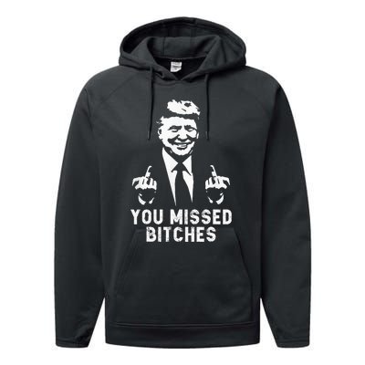 Trump You Missed Performance Fleece Hoodie