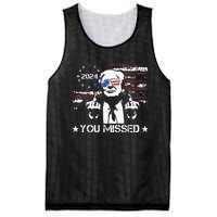 Trump You Missed Funny Trump 2024 Mesh Reversible Basketball Jersey Tank