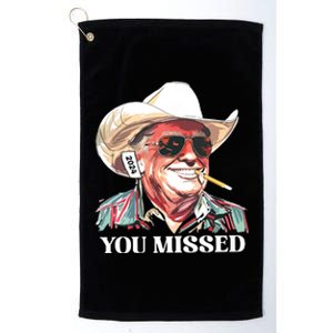 Trump You Missed Trump Fight Platinum Collection Golf Towel