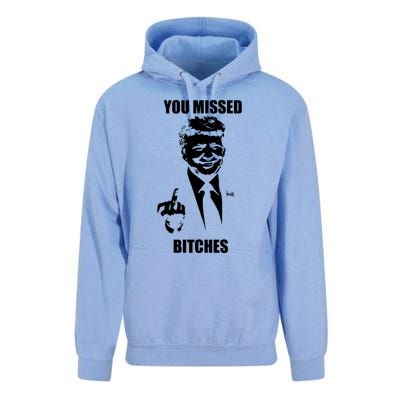 Trump You Missed Bitches Great Gift Unisex Surf Hoodie