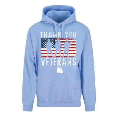 Thank You Military Veterans Gift Veterans Day Gift Unisex Surf Hoodie