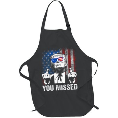 Trump You Missed Funny Trump Pro 2024 Apron