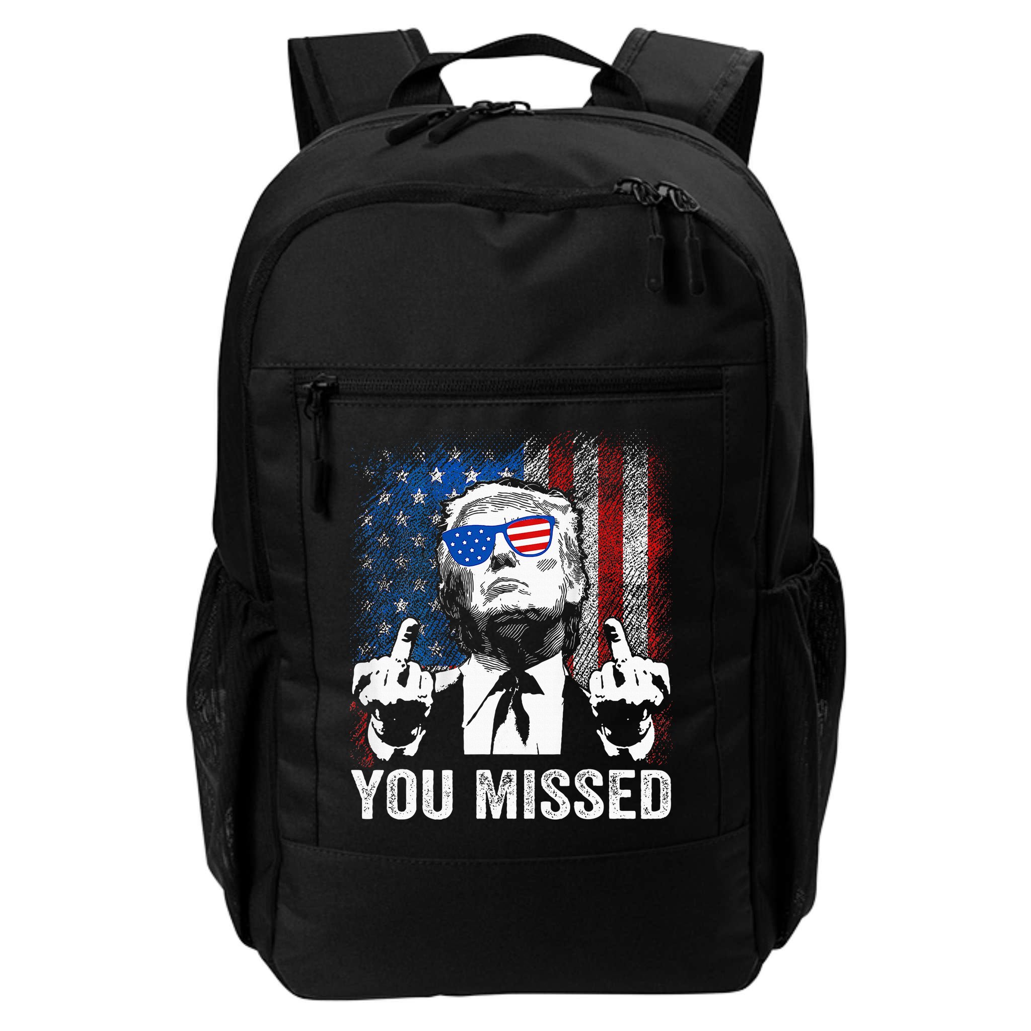 Trump You Missed Funny Trump Pro 2024 Backpack