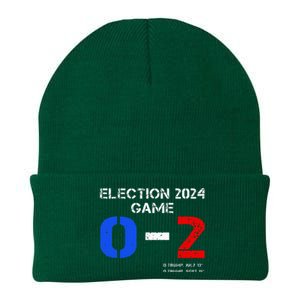 Trump You Missed Again Election 2024 Game 02 Knit Cap Winter Beanie