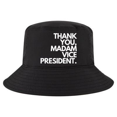 Thank You Madam Vice President Cool Comfort Performance Bucket Hat