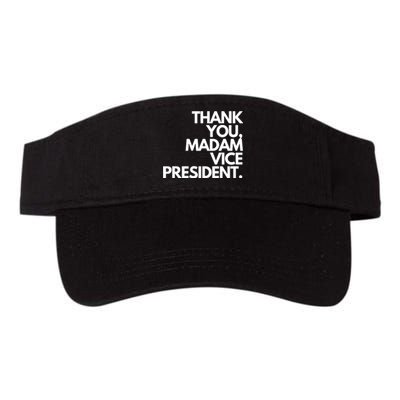 Thank You Madam Vice President Valucap Bio-Washed Visor