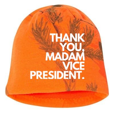 Thank You Madam Vice President Kati - Camo Knit Beanie