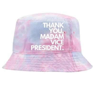 Thank You Madam Vice President Tie-Dyed Bucket Hat