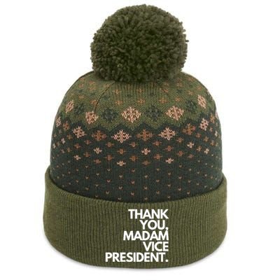 Thank You Madam Vice President The Baniff Cuffed Pom Beanie