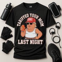 Tariffed Your Mom Last Night Cooling Performance Crew T-Shirt