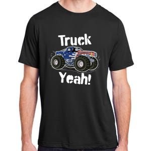 Truck Yeah! Monster Truck Gift Adult ChromaSoft Performance T-Shirt