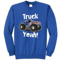 Truck Yeah! Monster Truck Gift Sweatshirt