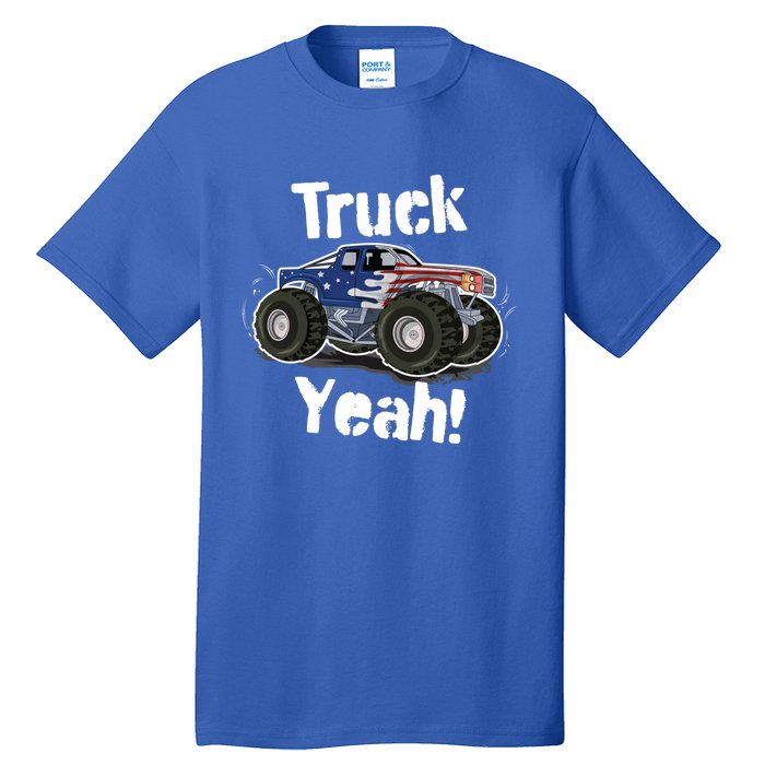 Truck Yeah! Monster Truck Gift Tall T-Shirt