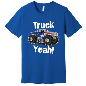 Truck Yeah! Monster Truck Gift Premium T-Shirt