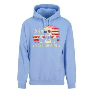 Trump You Missed Funny Trump 2024 Unisex Surf Hoodie