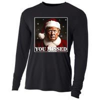 Trump You Missed Christmas Cooling Performance Long Sleeve Crew