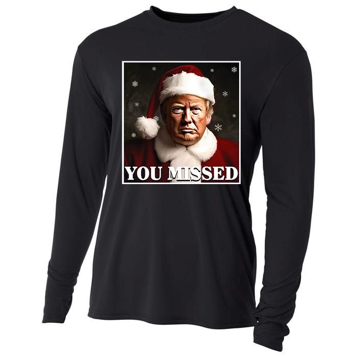 Trump You Missed Christmas Cooling Performance Long Sleeve Crew