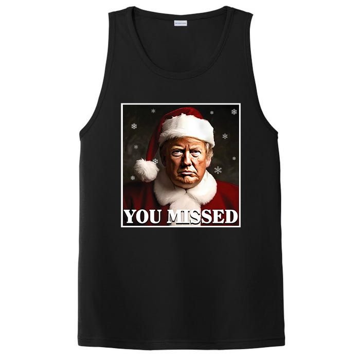 Trump You Missed Christmas PosiCharge Competitor Tank