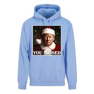 Trump You Missed Christmas Unisex Surf Hoodie