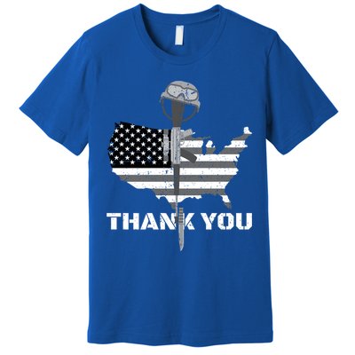 Thank You Military Veterans Memorial Day Remember Gift Premium T-Shirt
