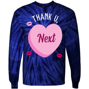 Thank You Next Anti Valentine Cute Candy Heart Tie-Dye Long Sleeve Shirt