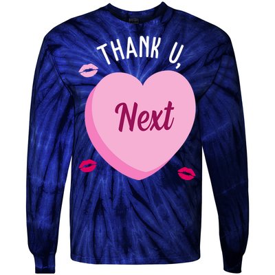 Thank You Next Anti Valentine Cute Candy Heart Tie-Dye Long Sleeve Shirt