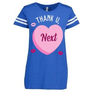 Thank You Next Anti Valentine Cute Candy Heart Enza Ladies Jersey Football T-Shirt