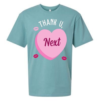 Thank You Next Anti Valentine Cute Candy Heart Sueded Cloud Jersey T-Shirt