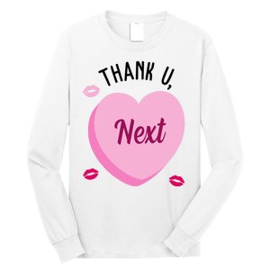 Thank You Next Anti Valentine Cute Candy Heart Long Sleeve Shirt