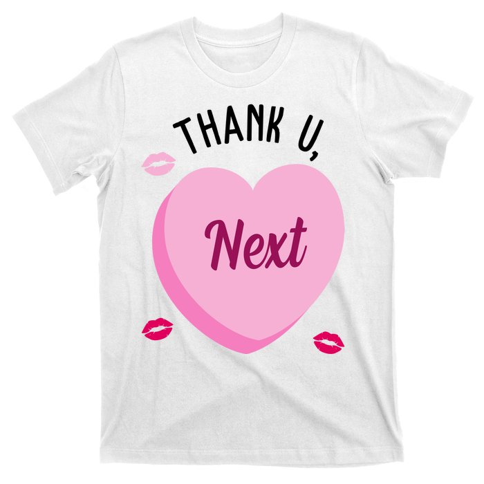 Thank You Next Anti Valentine Cute Candy Heart T-Shirt