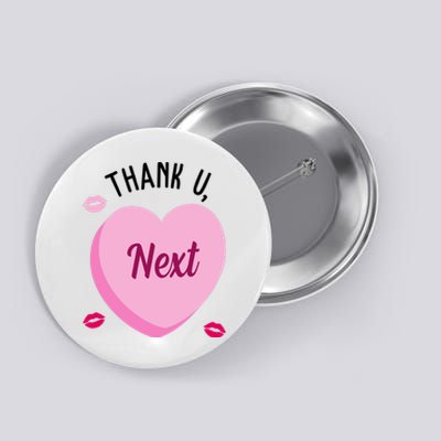 Thank You Next Anti Valentine Cute Candy Heart Button