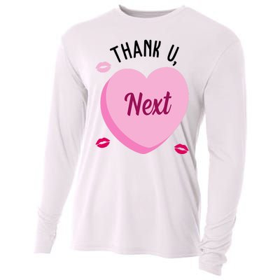 Thank You Next Anti Valentine Cute Candy Heart Cooling Performance Long Sleeve Crew