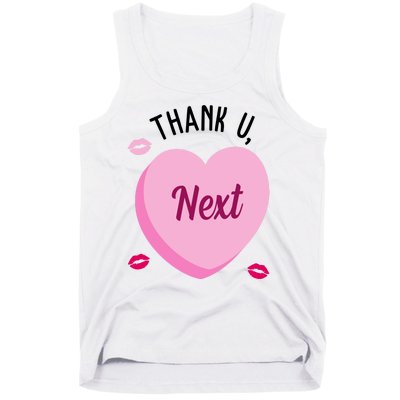 Thank You Next Anti Valentine Cute Candy Heart Tank Top